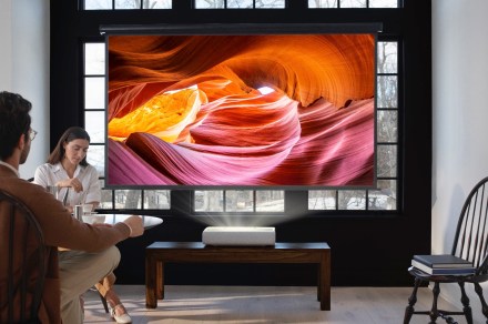 Samsung’s 120-inch smart 4K laser projector is 0 off right now