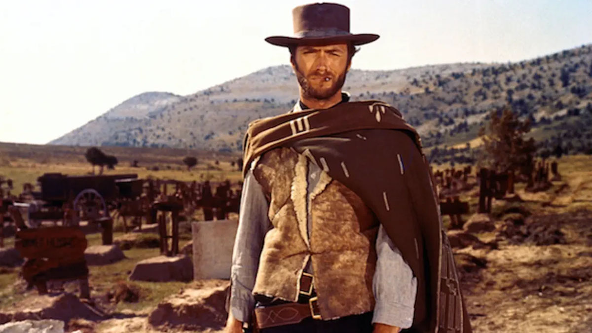 Clint Eastwood en El bueno, el malo y el feo.
