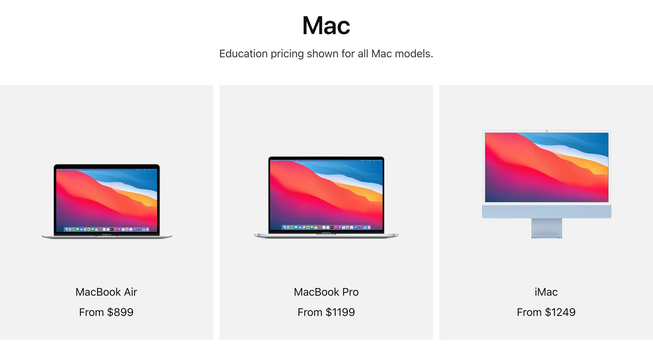 macbook pro 2021 education discount