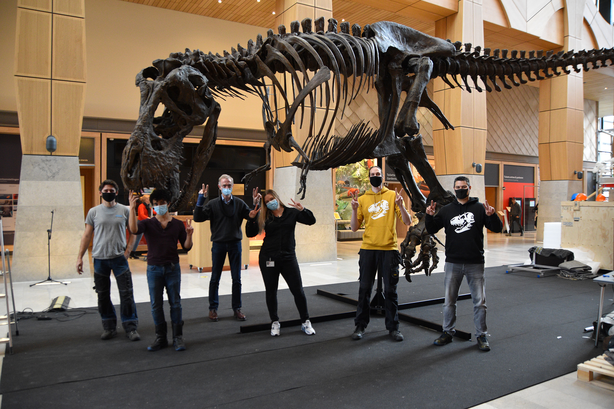 3D Printing a Full Size Tyrannosaurus Rex Skeleton Digital Trends