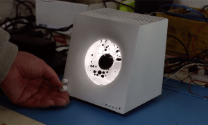 ferrofluid speaker visualizer