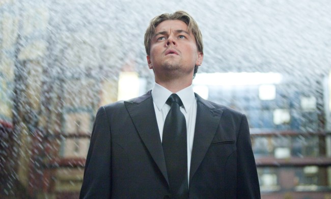 Leonardo Di Caprio in Inception