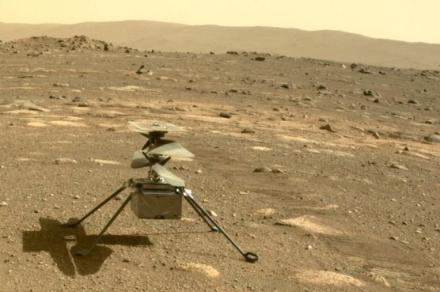 Ingenuity helicopter helps researchers learn about dust on Mars