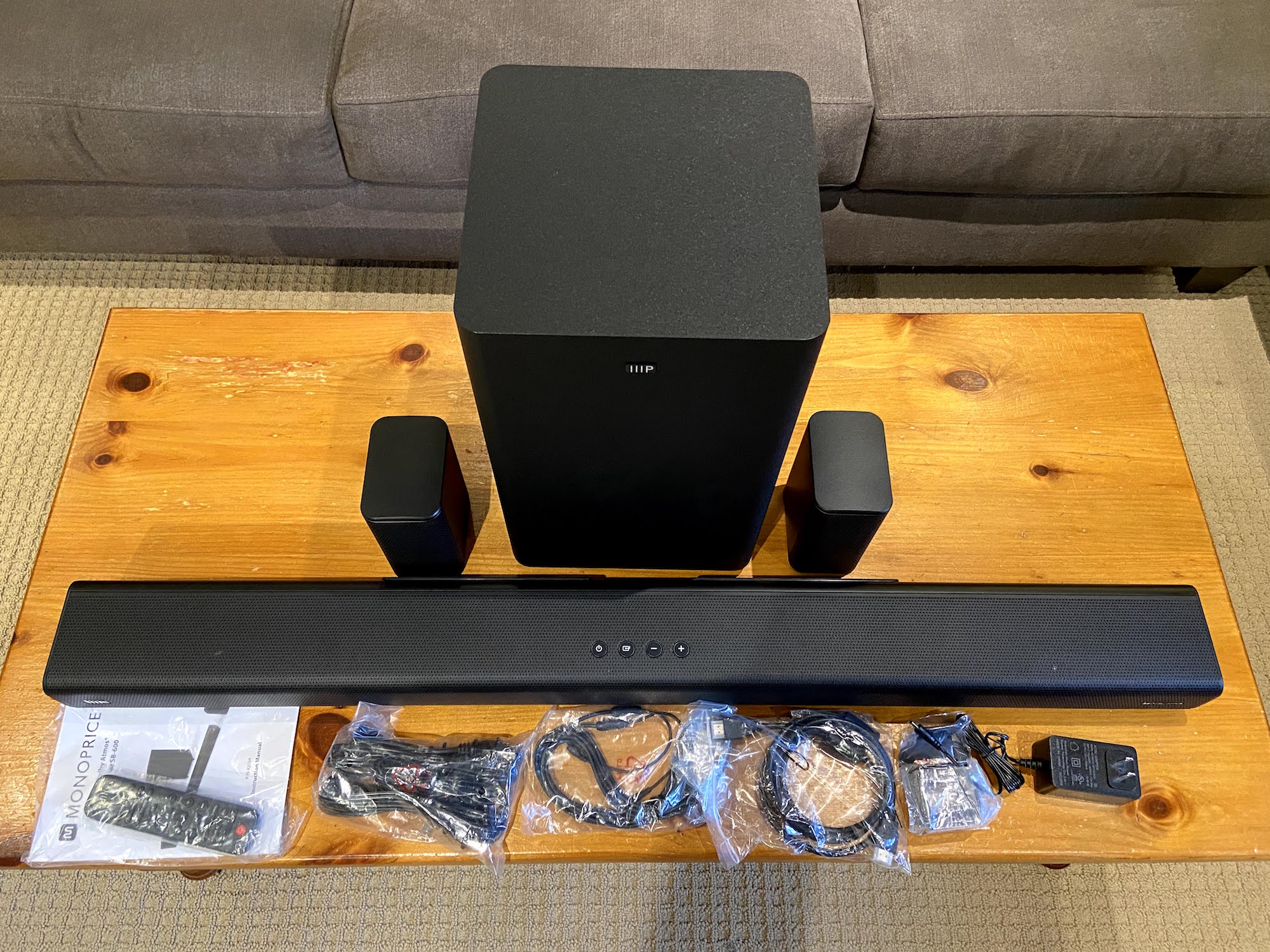 Monoprice dolby hot sale atmos speakers