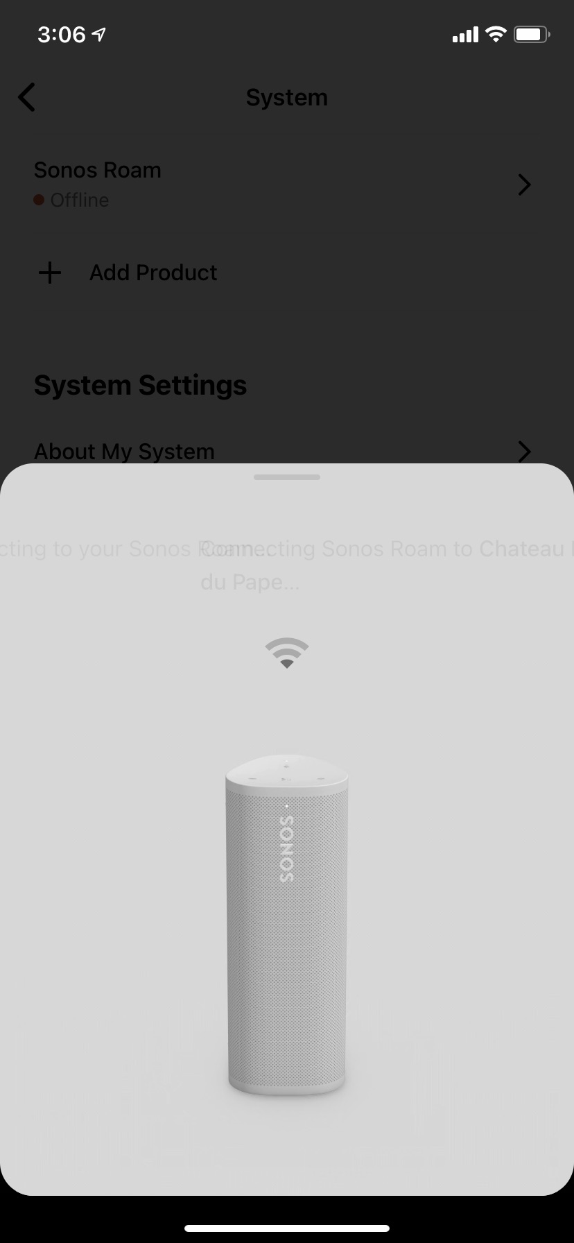 sonos roam configuration