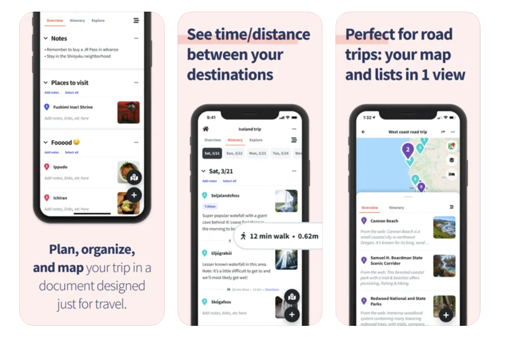 trip planner app australia
