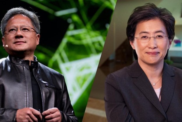 Nvidia and AMD's CEOs side-by-side.