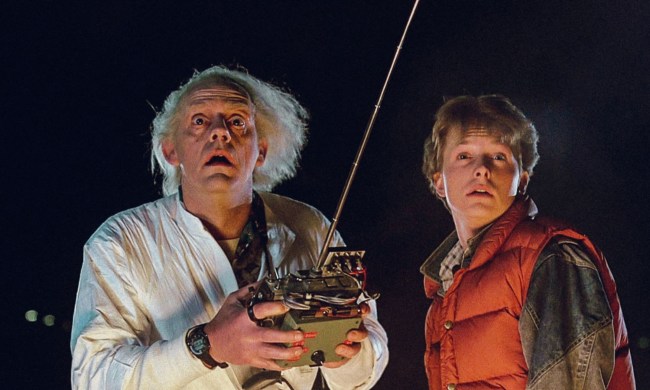 Christopher Lloyd and Michael J. Fox in "Back to the Future."