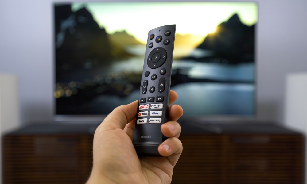 Hisense U8G 4K ULED HDR TV remote