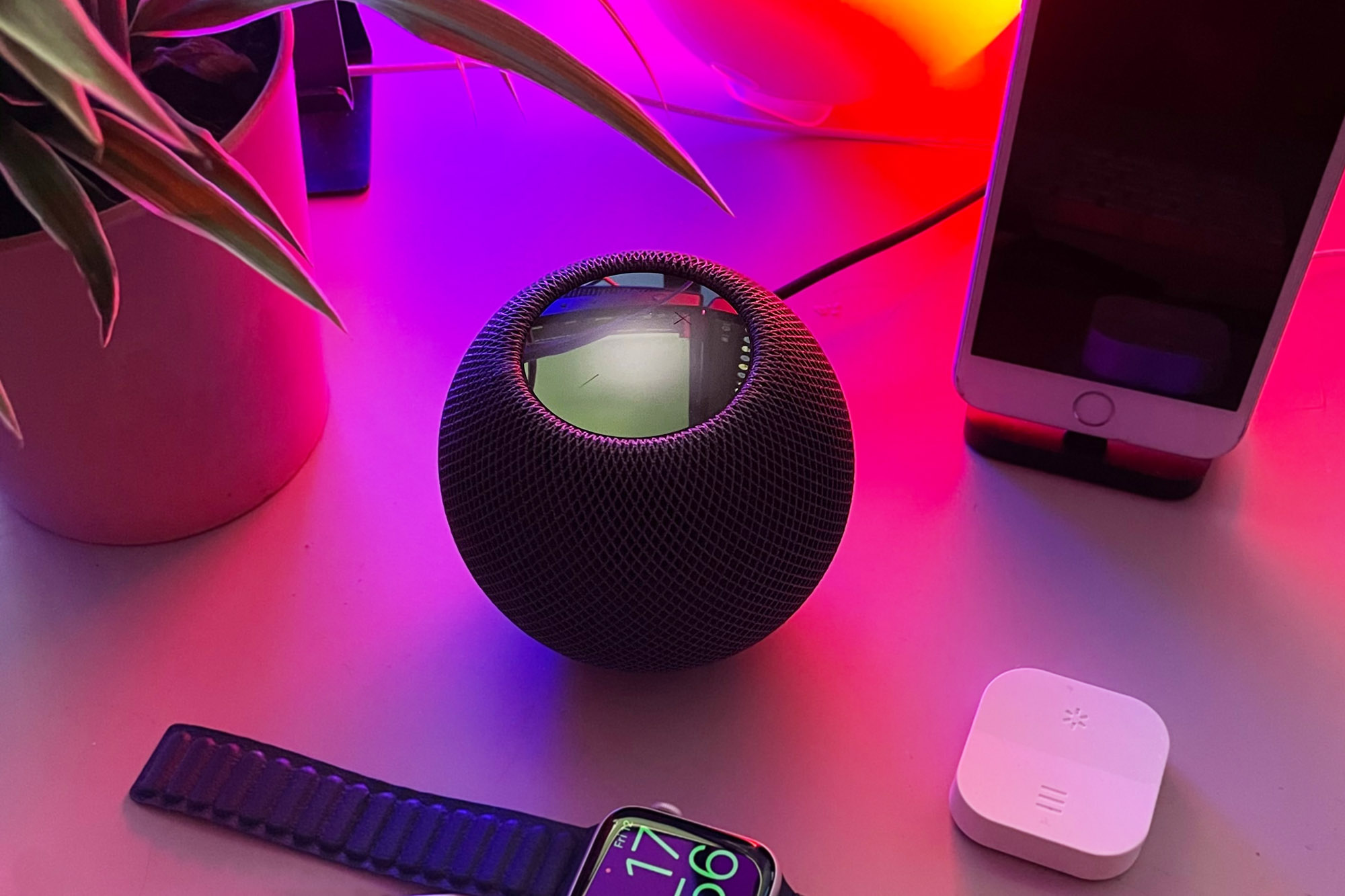 Connect apple best sale watch to homepod