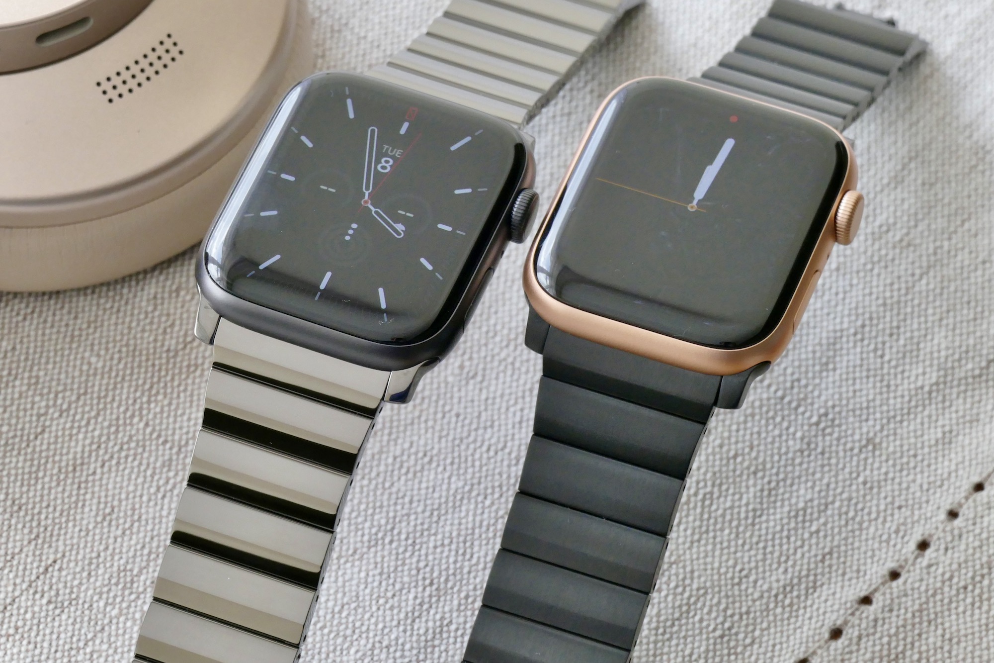 See Nomad's Gorgeous Titanium and Steel Apple Watch Bands