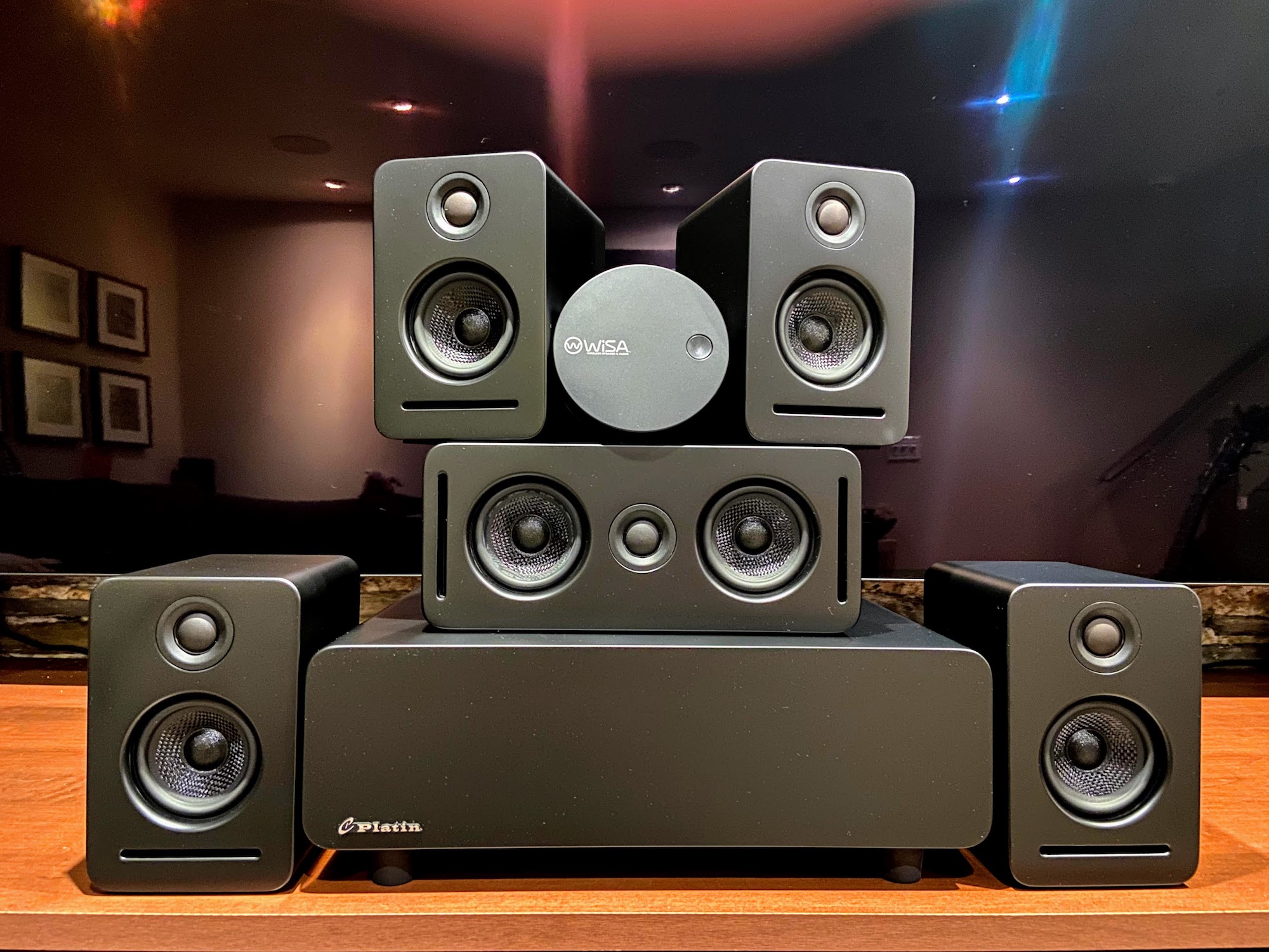 Hands-On With A WiSA Wireless 5.1 Home Theater | Digital Trends
