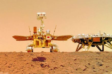 China’s Mars rover appears to have stopped roving