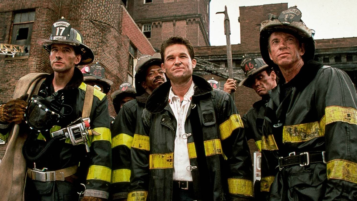 The cast of "Backdraft."