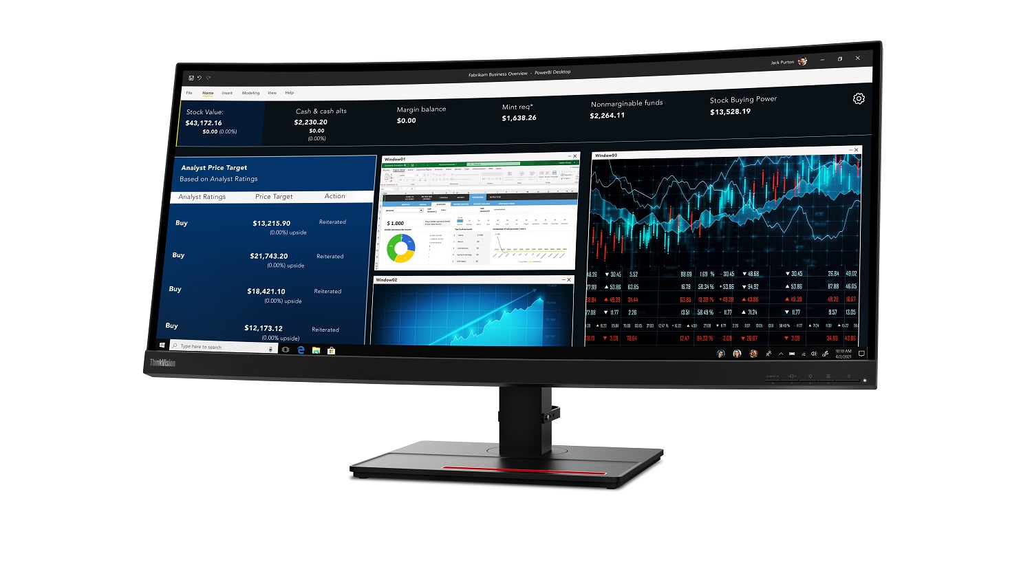 thinkvision p34w