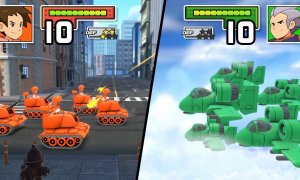 The updated visuals of Advance Wars 1 + 2: Re-Boot Camp.