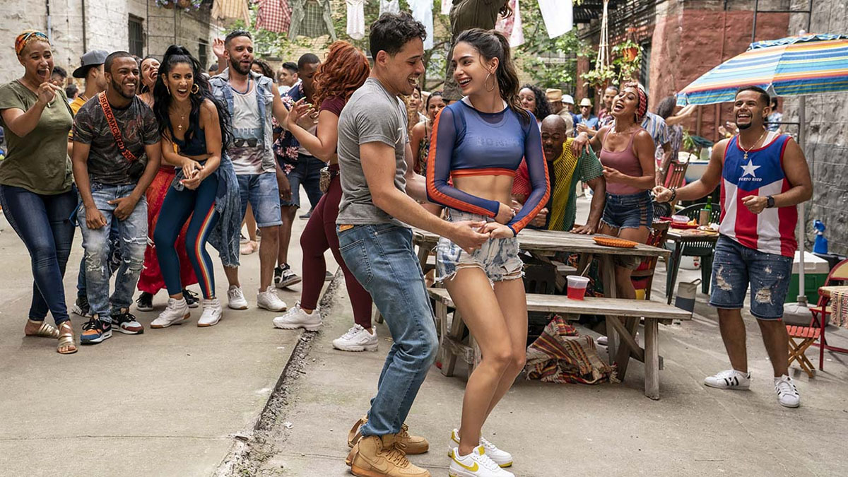 Anthony Ramos und Melissa Barrera in „In the Heights“.