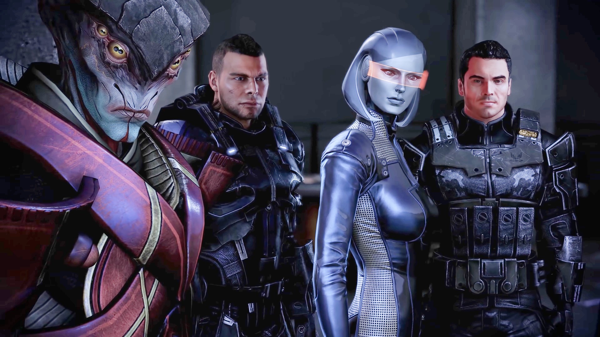 Characters in Mass Effect.