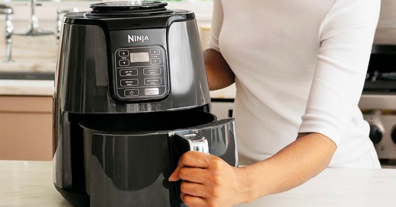 Ninja+AF161+Air+Fryer+5.5-Quart+-+Gray for sale online