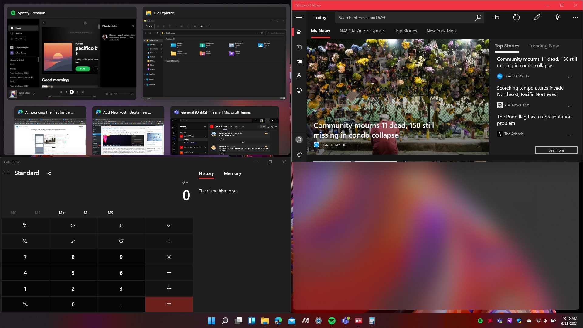 multitasking in windows 10