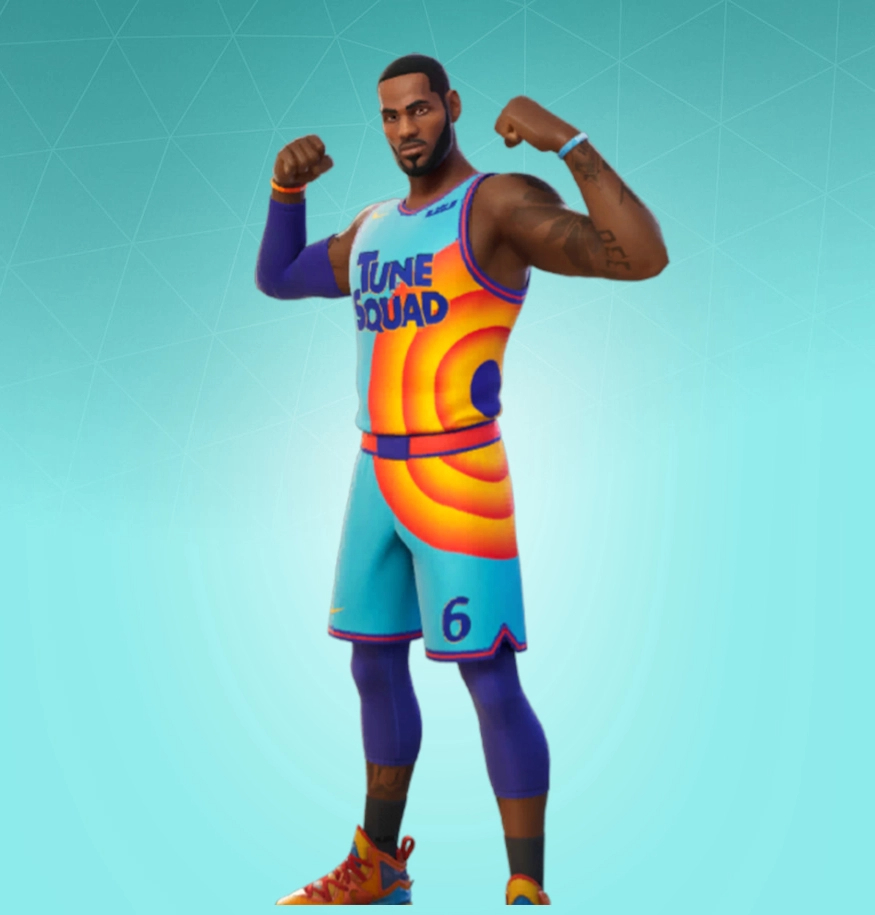 LBron James dans Fortnite.