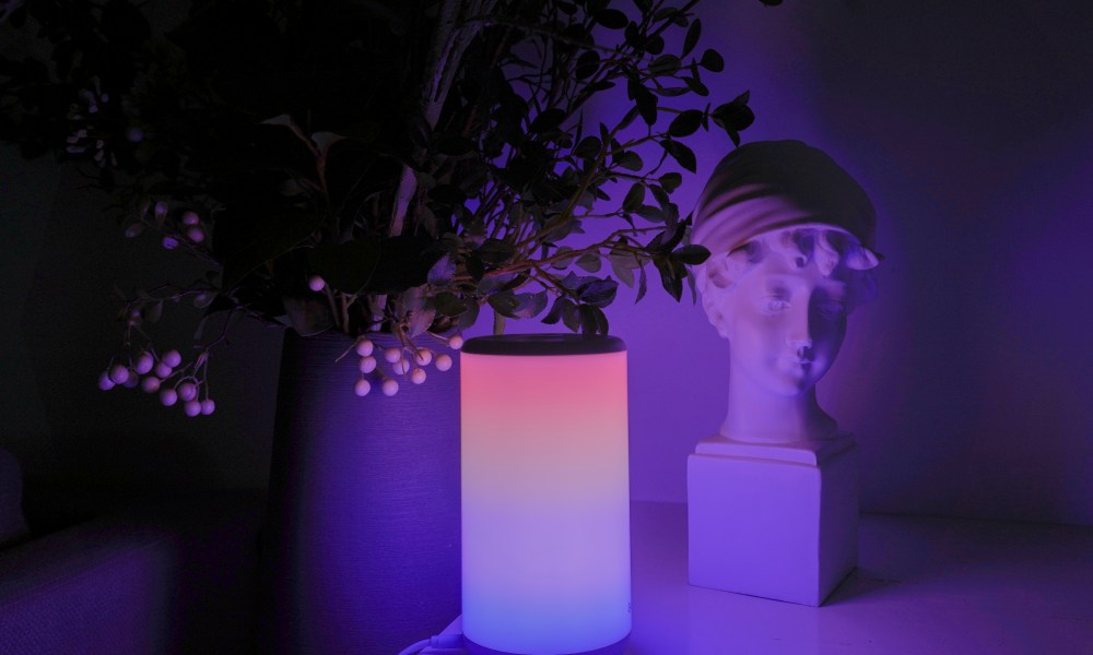 The Govee Lamp has RGB lights to light up the night.