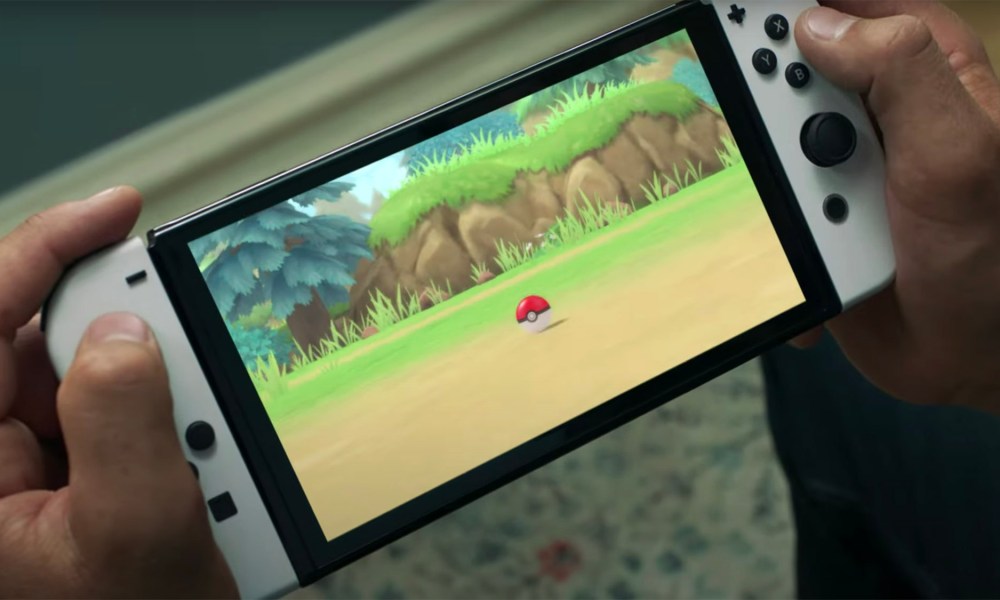 Pokémon on Nintendo Switch OLED.