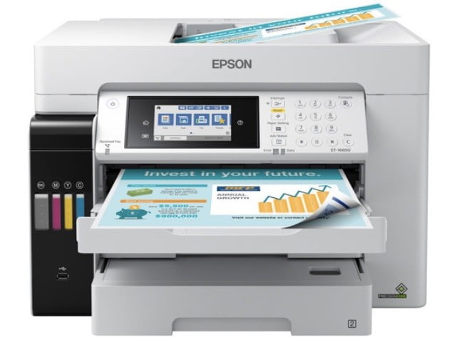 Epson's EcoTank printers are great for your budget and for the environment.