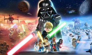 Promotional art of Lego Star Wars The Skywalker Saga.