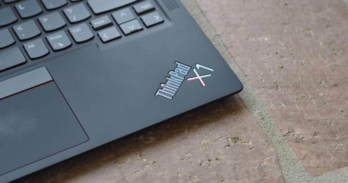 The ThinkPad X1 laptop line embraces recycled magnesium and aluminum