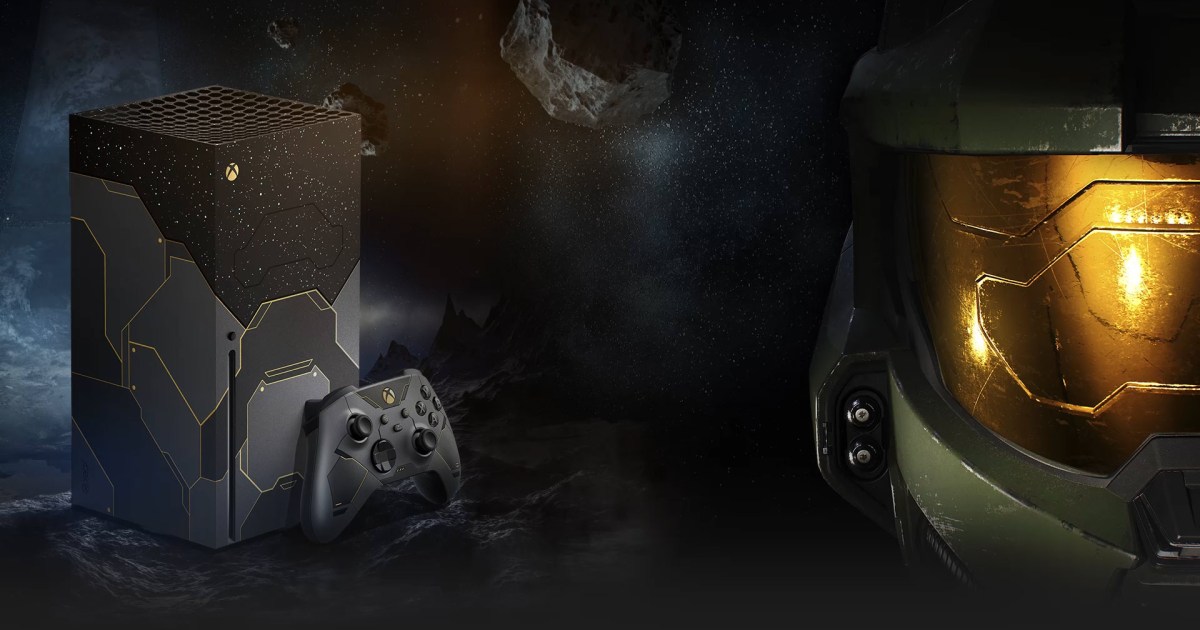 Pre-order the Limited Edition Halo Infinite Xbox Series X