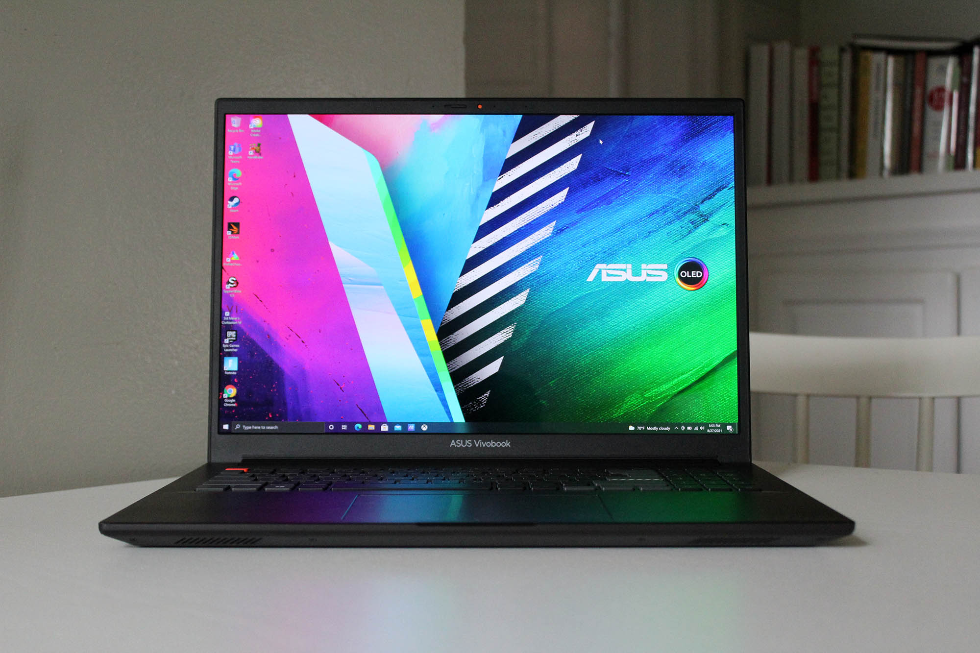 We gave this Asus OLED laptop a four star review -- it's half off today |  Digital Trends