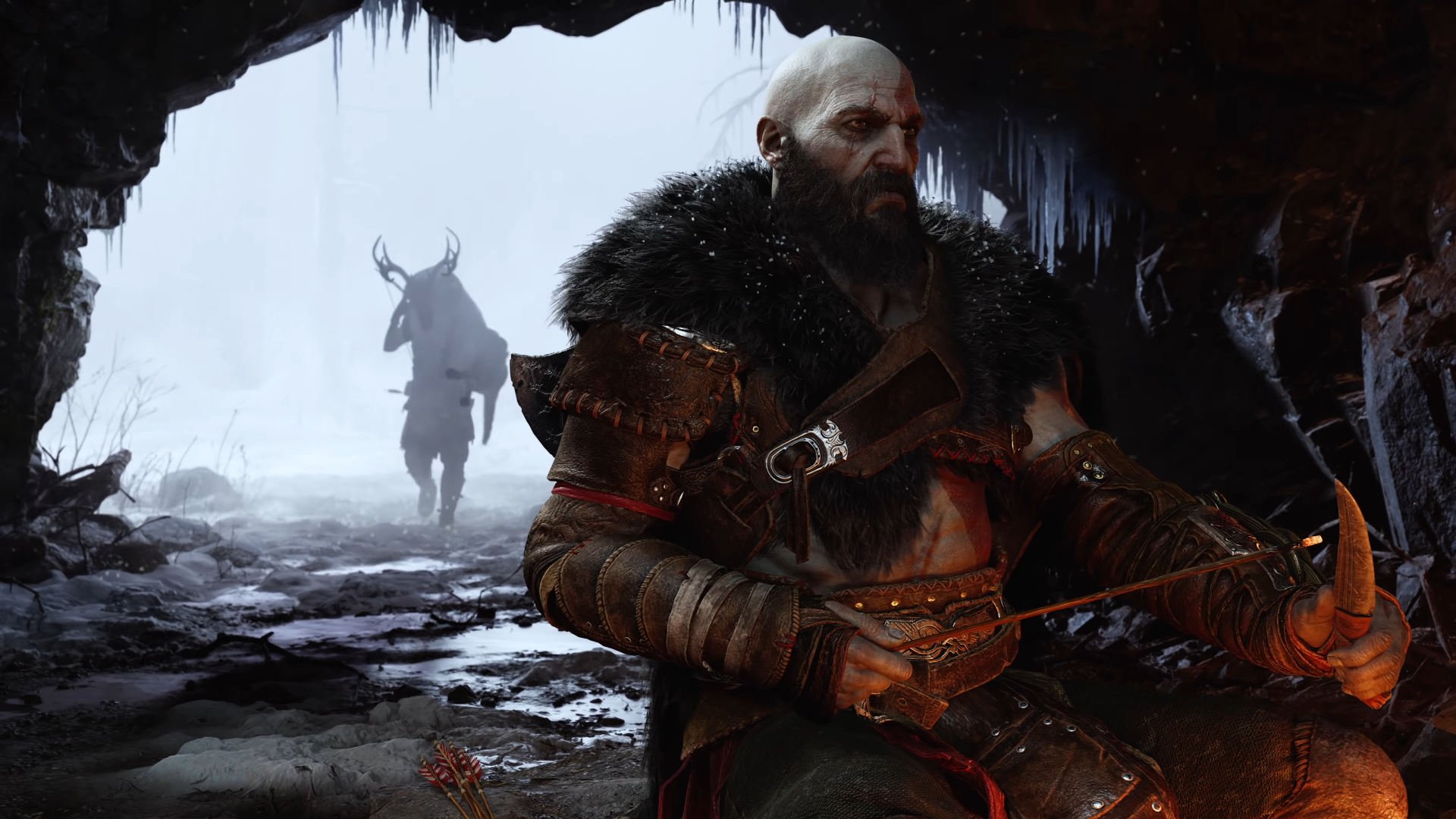 Kratos et Atreus dans God Of War Ragnarok.