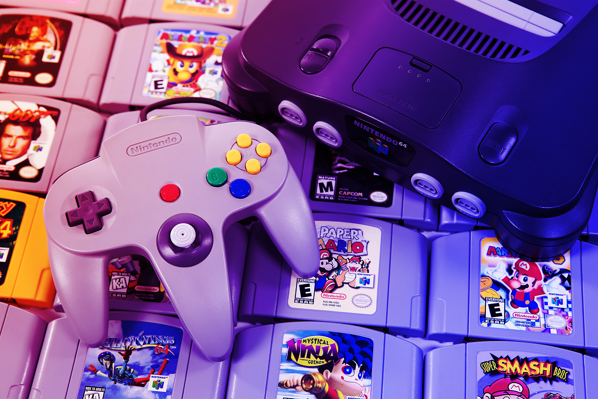 Nintendo 64 Video Games Nostalgia