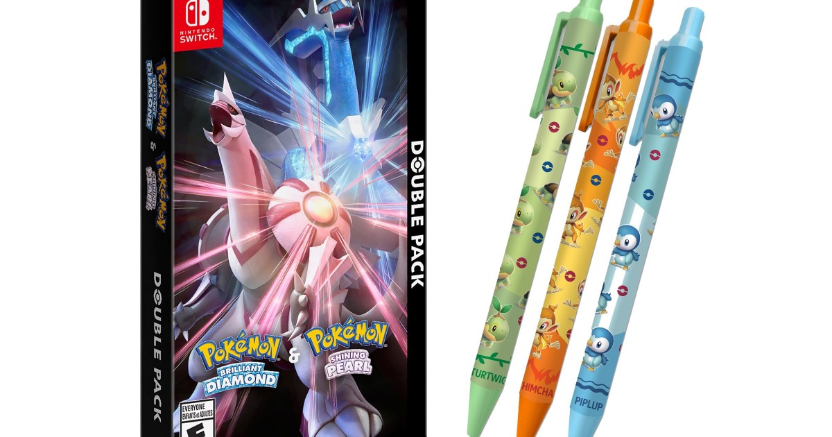 Pokemon Brilliant Diamond & Pokemon Shining Pearl Double Pack