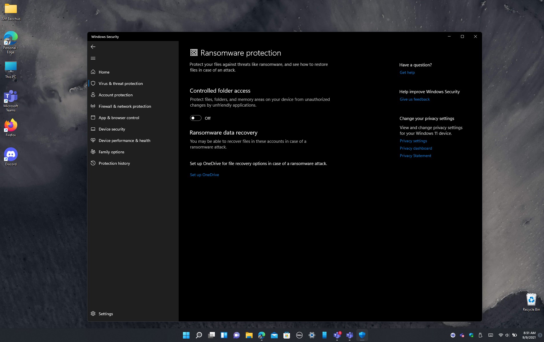 Improving Your Privacy Settings in Windows 10