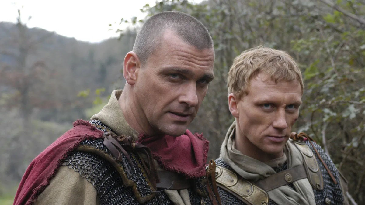 Ray Stevenson und Kevin McKidd in Rom.