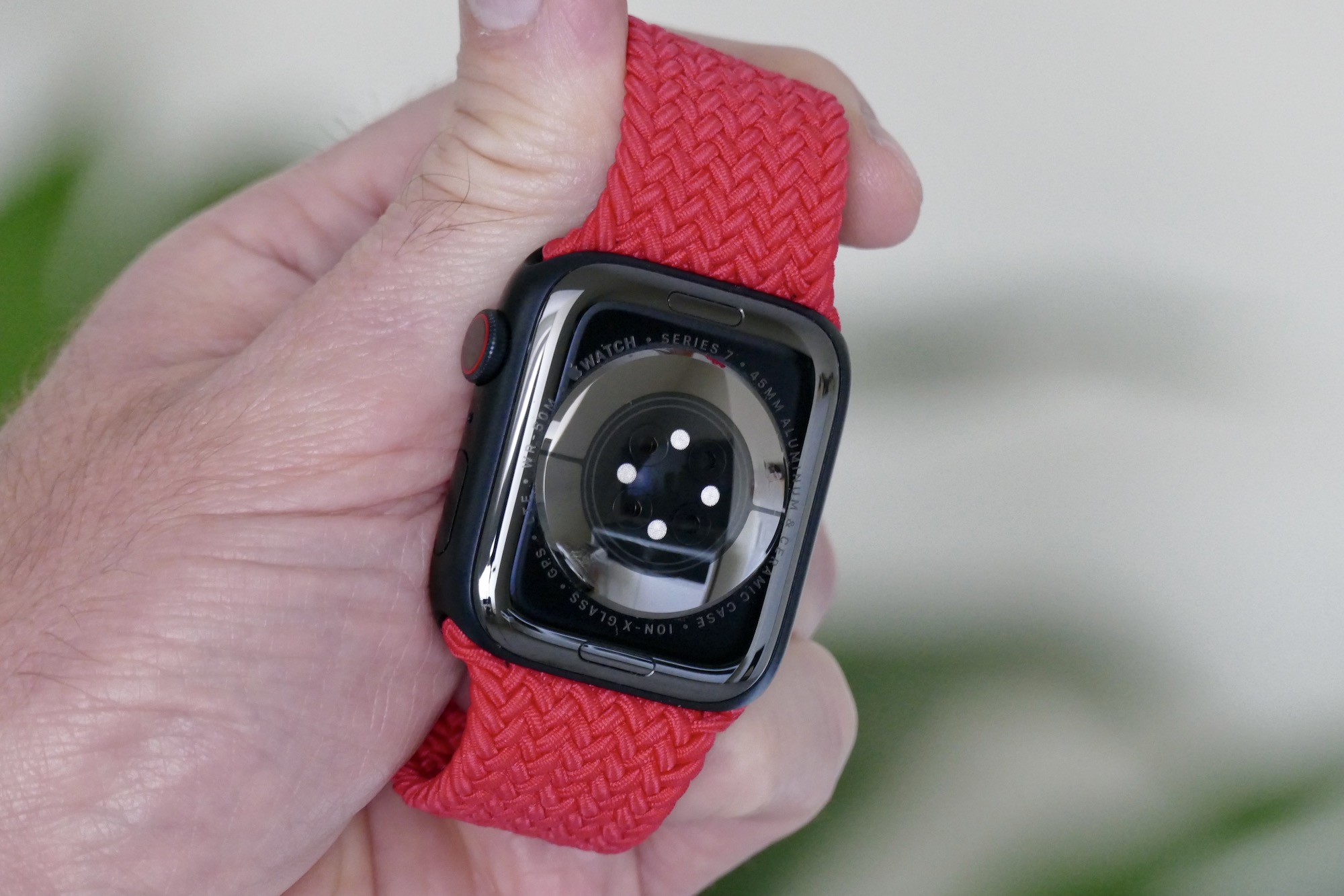付属品完備 Apple Watch Series7 セルラー 45mm レッド-