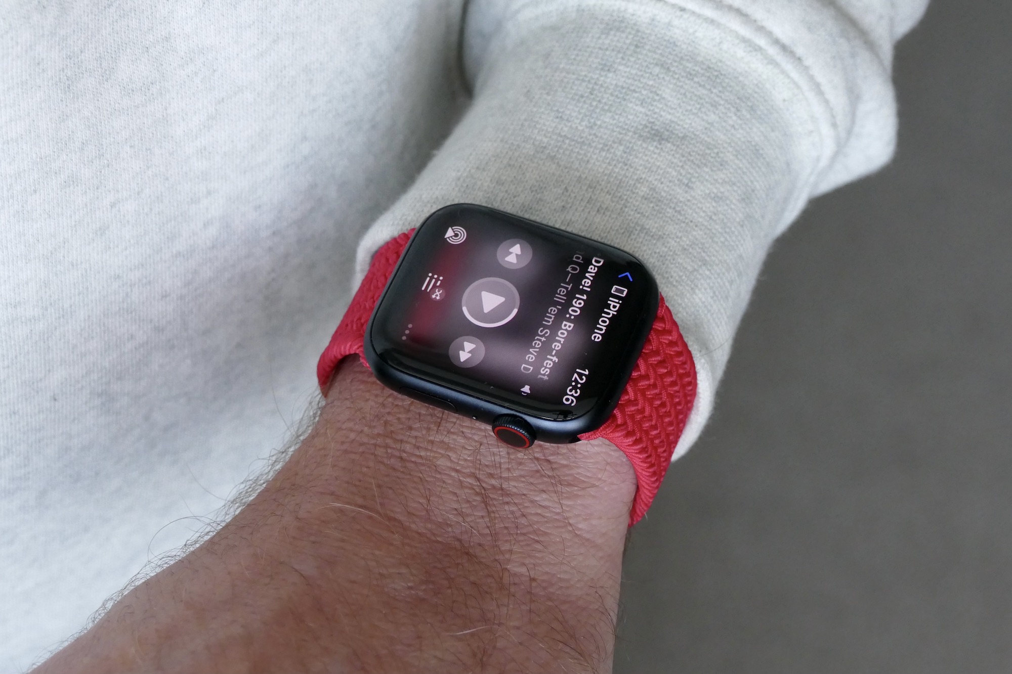 AppleWatch Case Racing Black 44 45 腕時計 腕時計(デジタル