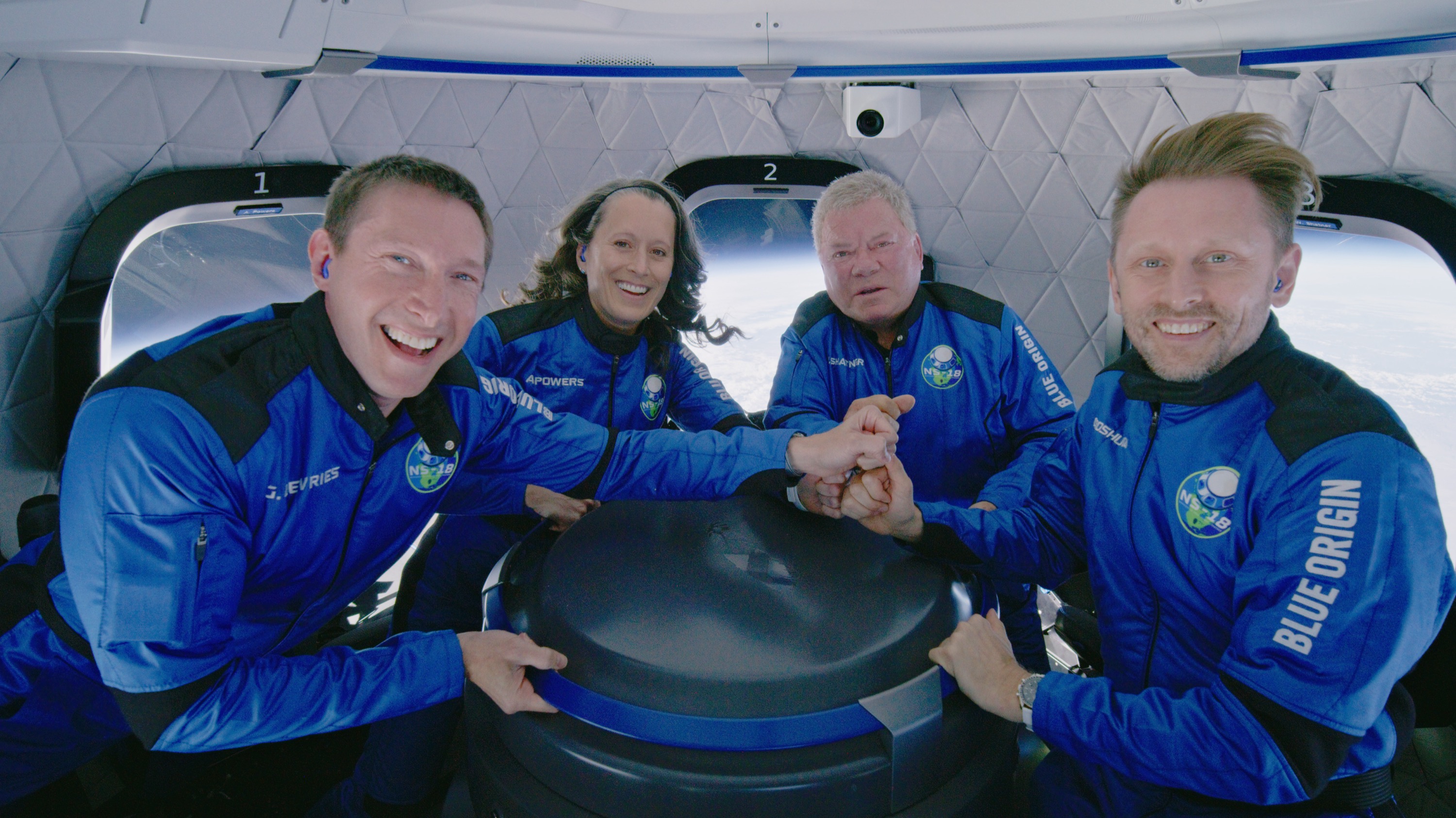In a Blue Origin Rocket, William Shatner Finally Goes to Space