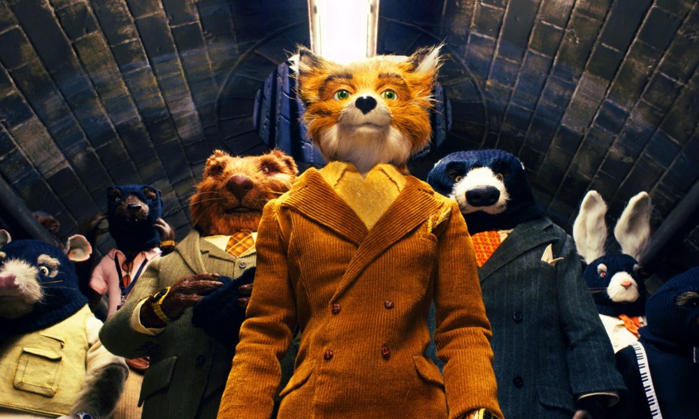 Foxy Fox and his friends in Wes Anderson's Fantastic Mr. Fox.