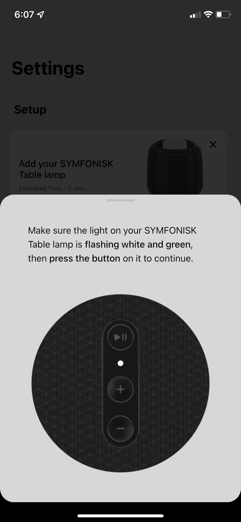 sonos app s2 ikea symfonisk