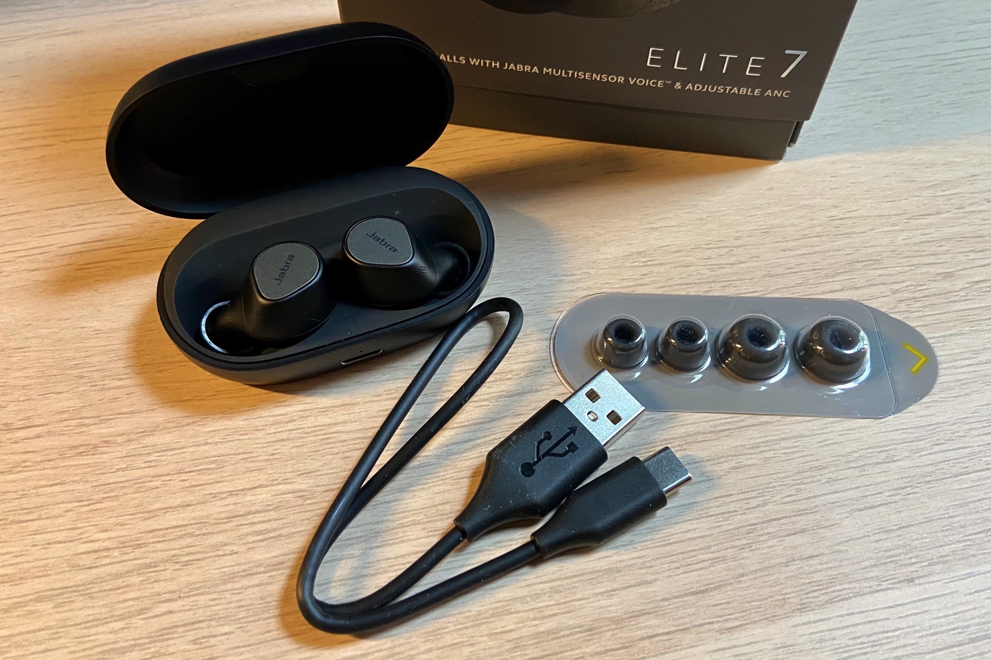Original Jabra Elite 7 Pro in Ear Bluetooth Earbuds Active Noise  Cancellation True Wireless Buds Clear Calls Headset Elite 7Pro