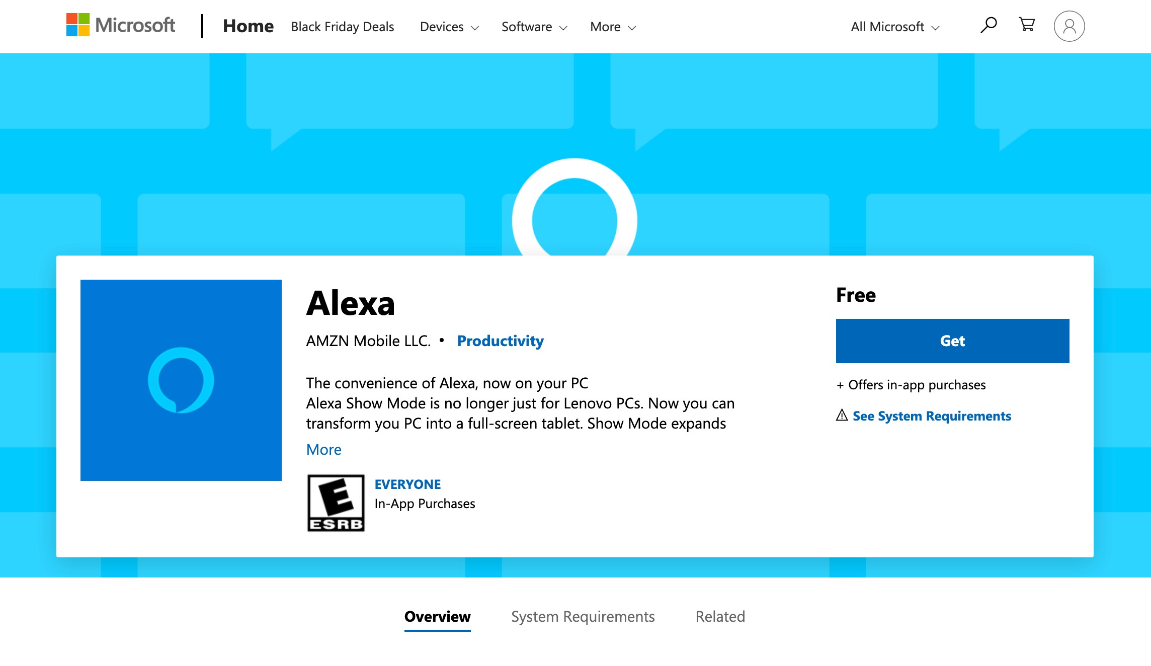 Alexa microsoft store new arrivals