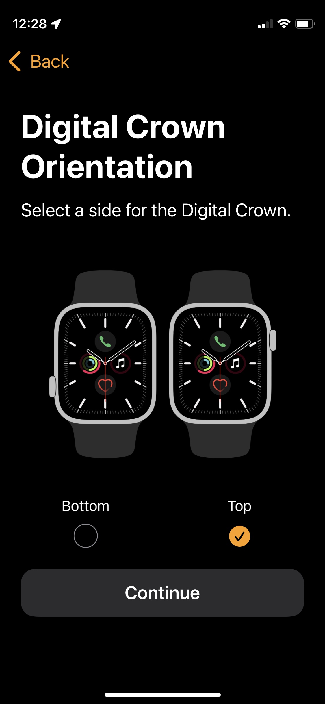 Apple watch hot sale pairing animation