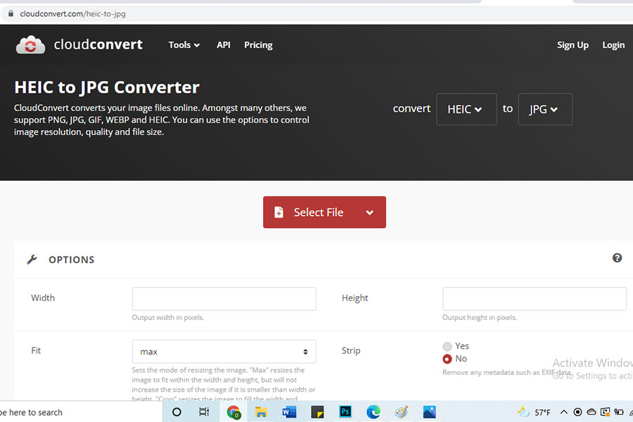 convert heic to jpg free