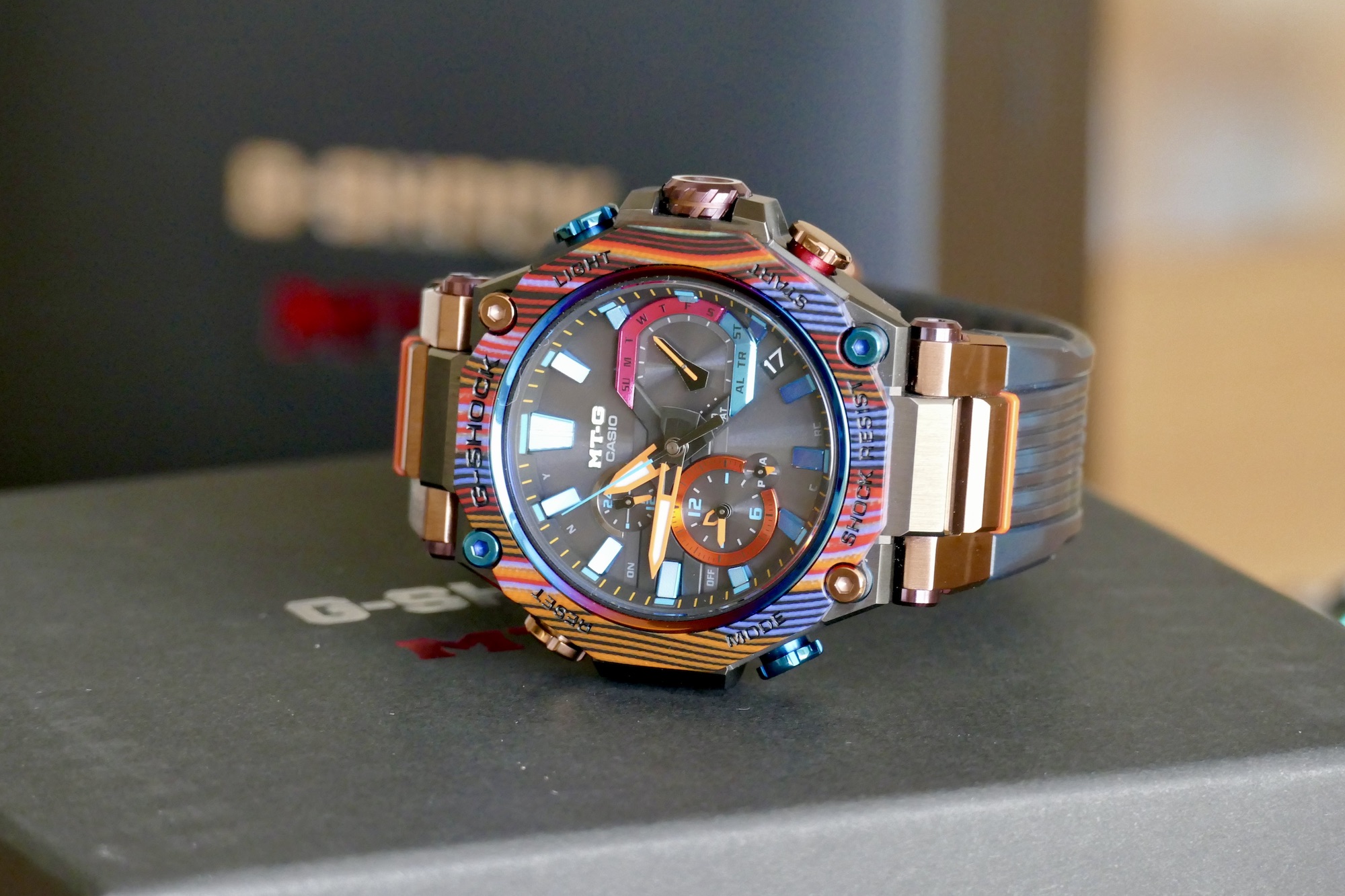 G shock 2025 wood watch