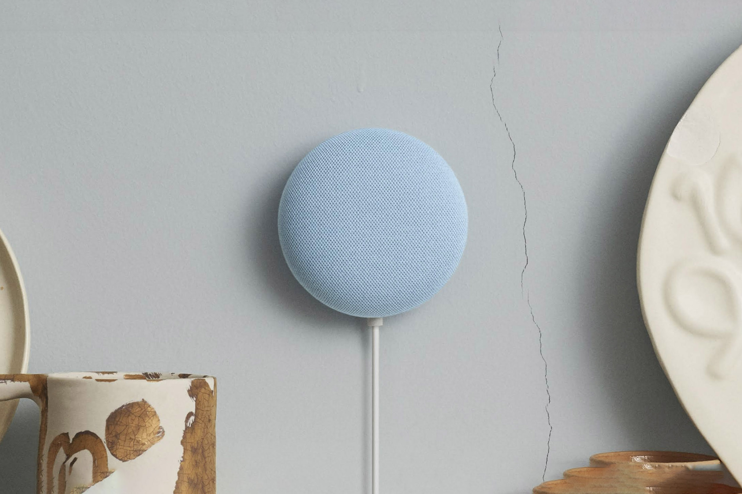 best gifts for pixel users google nest mini blue  lifestyle