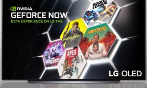 Nvidia GeForce Now on LG TVs.