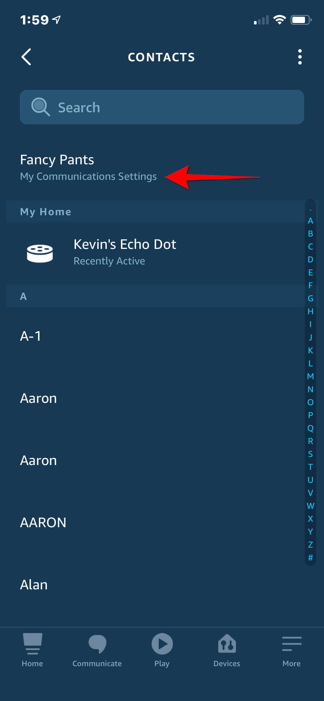 how do you get alexa to call you by name